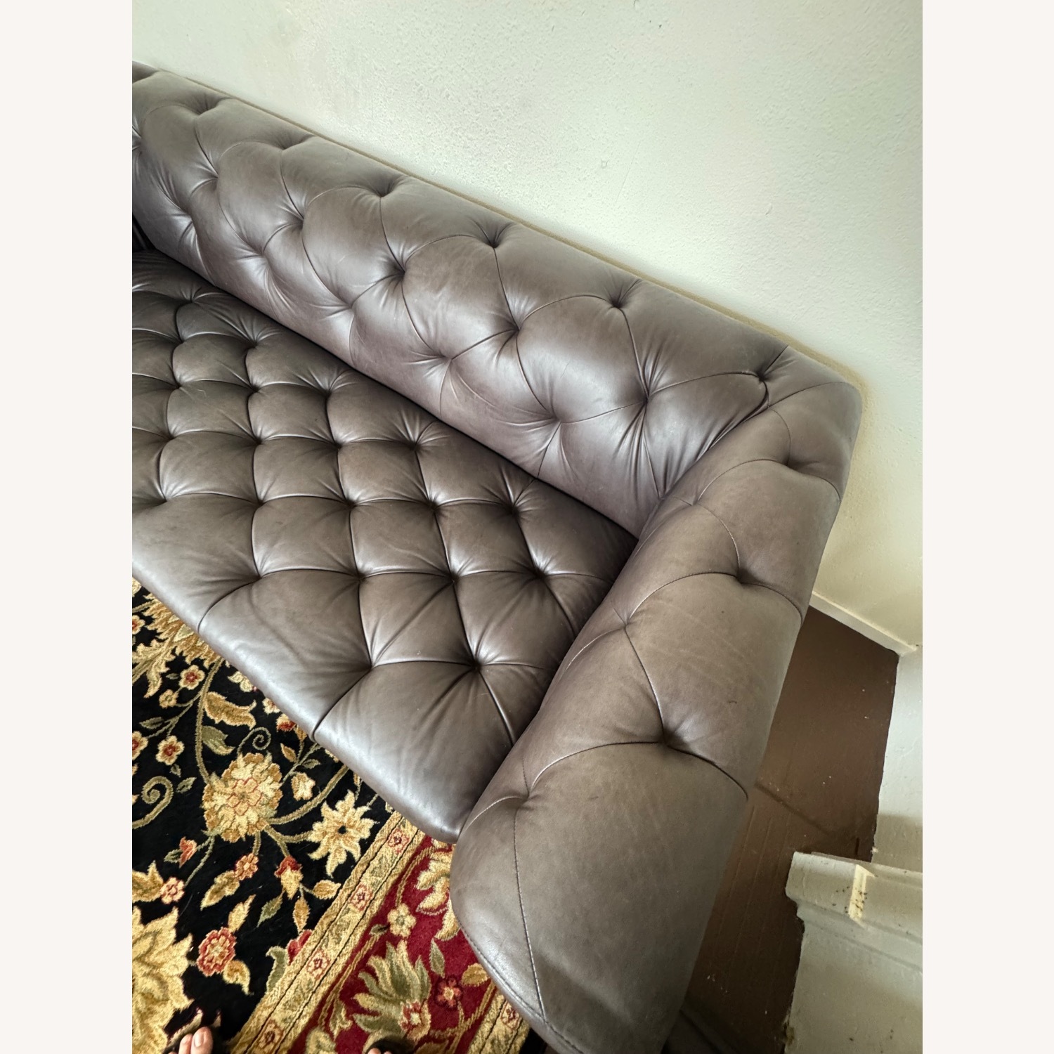 Restoration Hardware Light Gray 3+ Seater Sofa - image-2