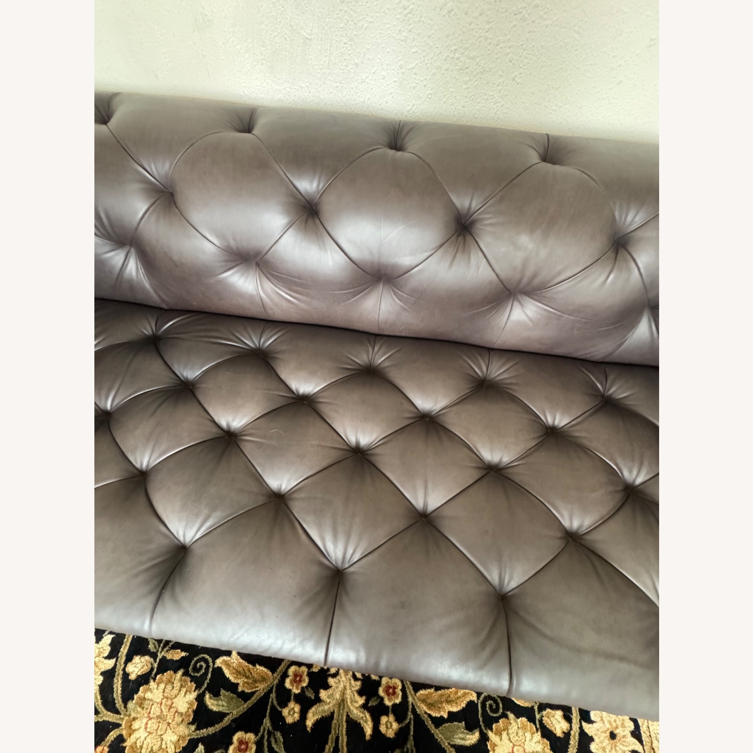 Restoration Hardware Light Gray 3+ Seater Sofa - image-3