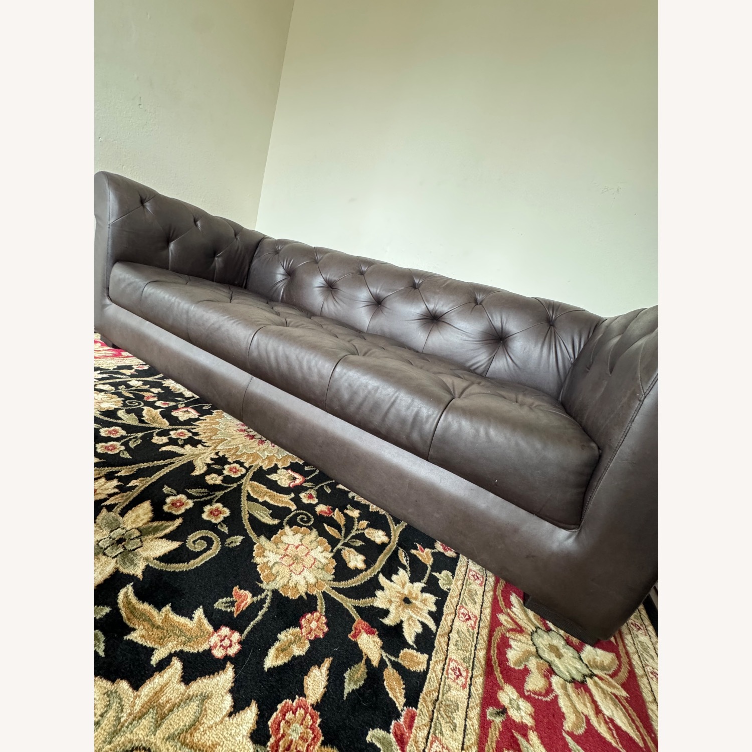 Restoration Hardware Light Gray 3+ Seater Sofa - image-5