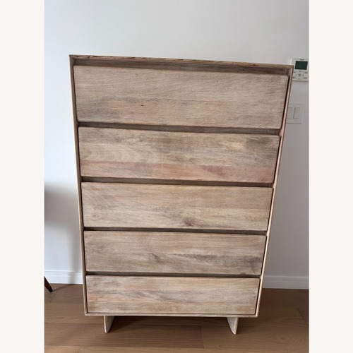 Used West Elm Anton Solid Wood 5-Drawer Dresser for sale on AptDeco