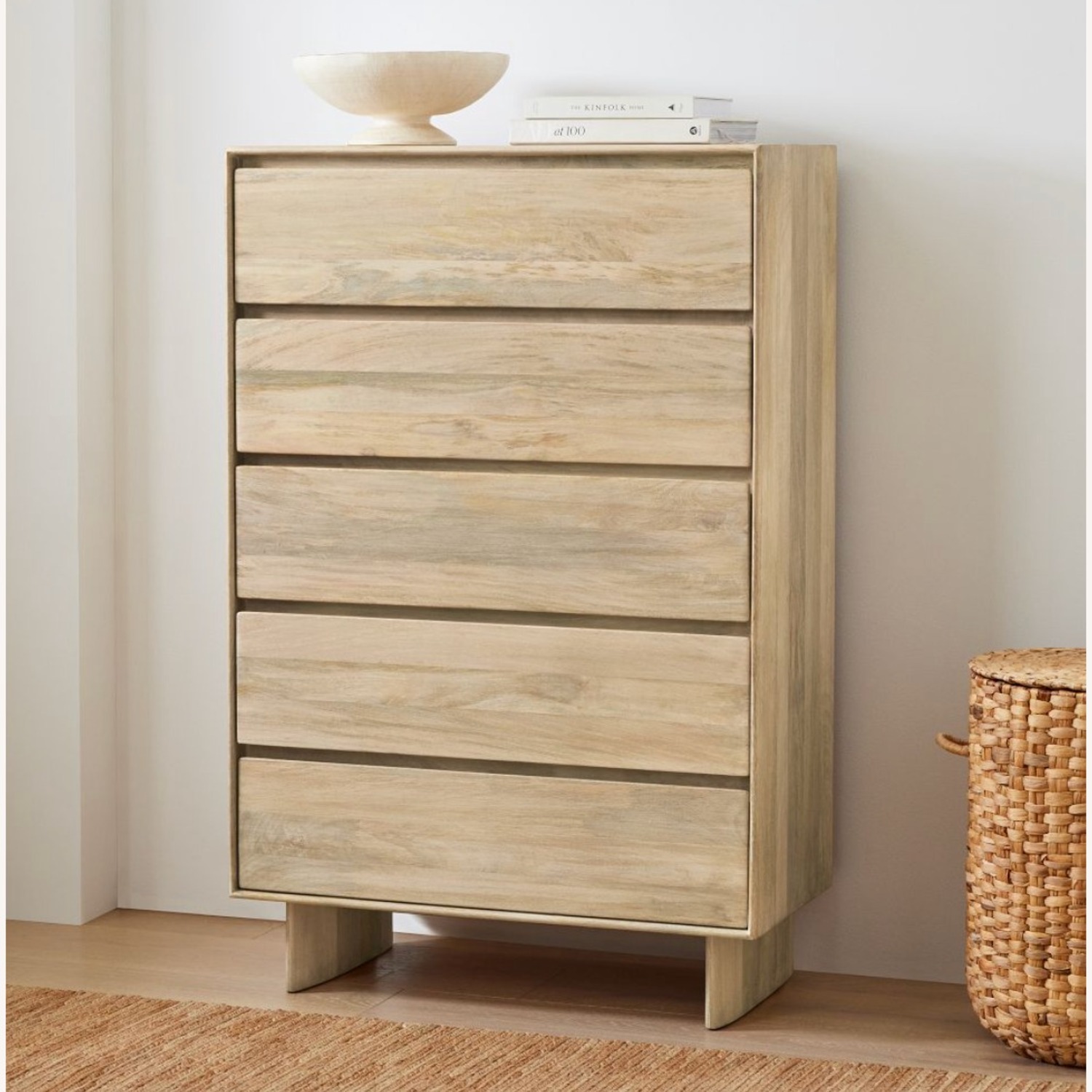 West Elm Anton Solid Wood 5-Drawer Dresser - image-2