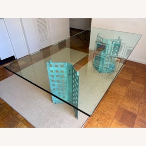 Used Glass Dining Table for sale on AptDeco