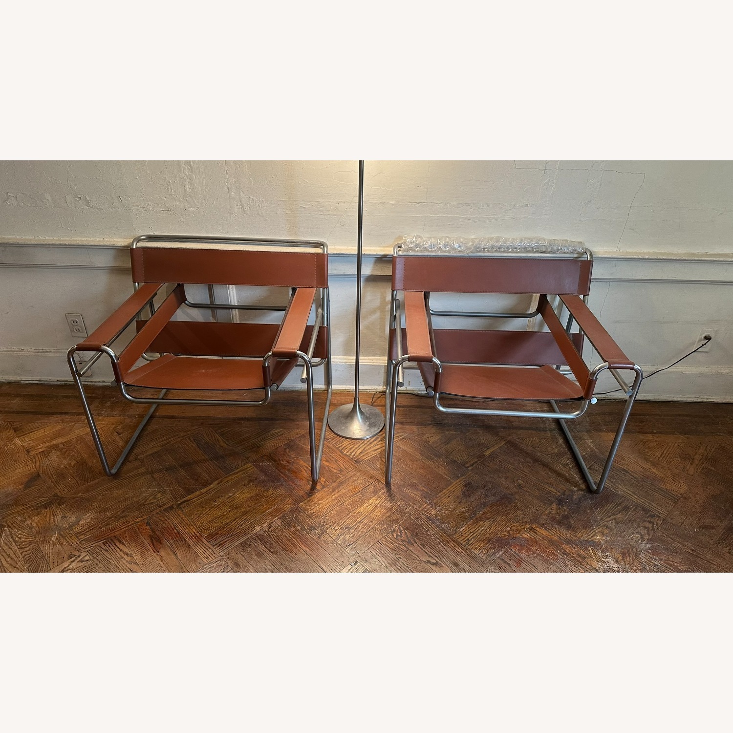 Vintage/Antique Finds Dark Brown Leather Armchair - image-1