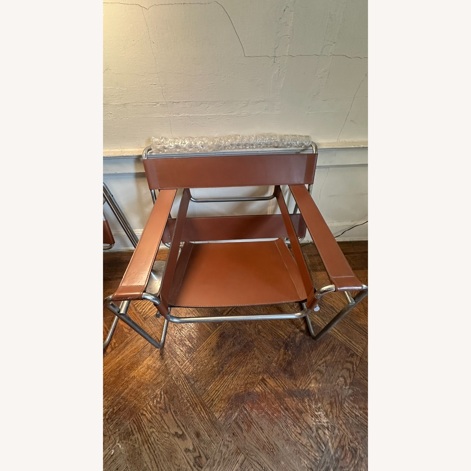Vintage/Antique Finds Dark Brown Leather Armchair - image-3