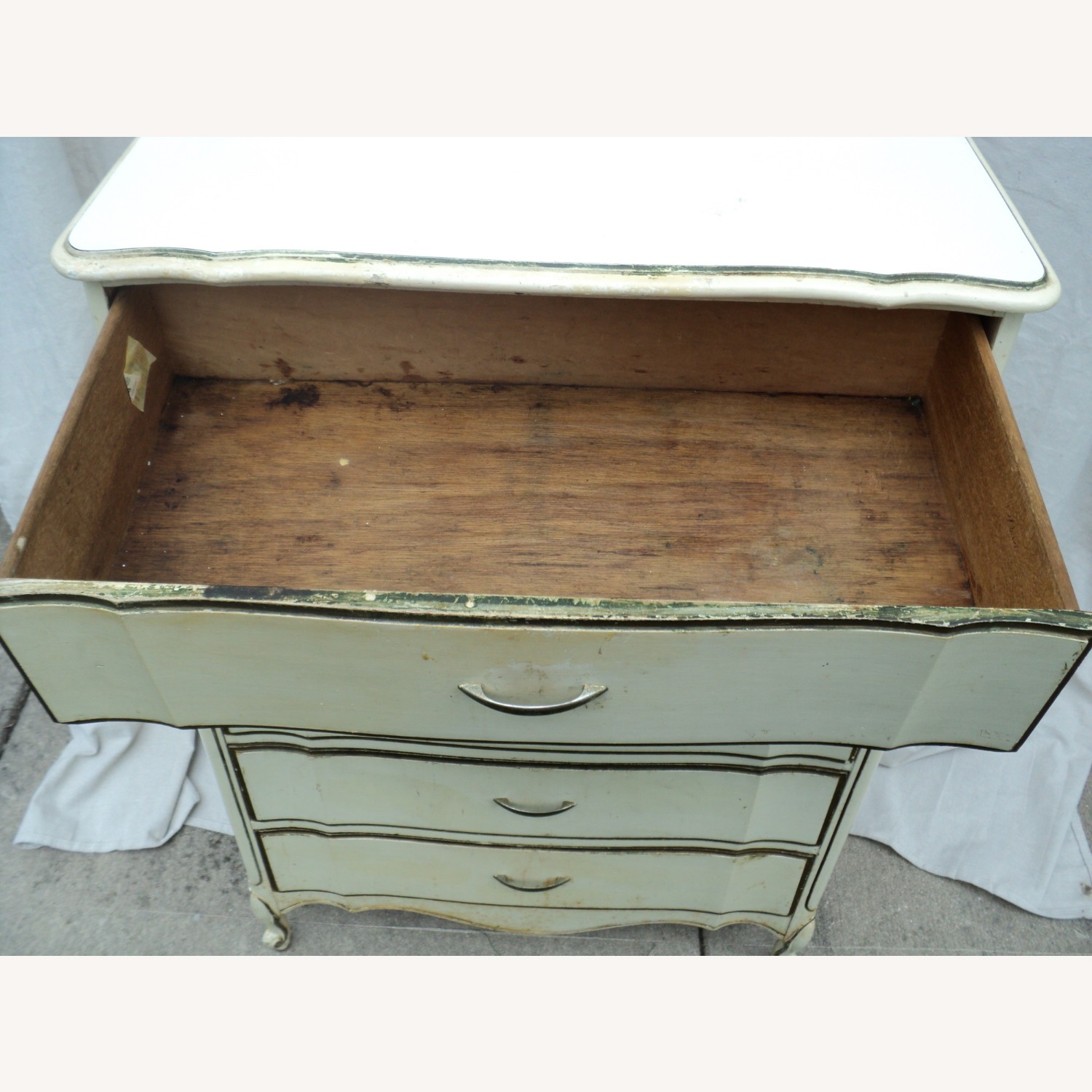 Dixie French Provincial Chest-on-Chest Highboy - image-6