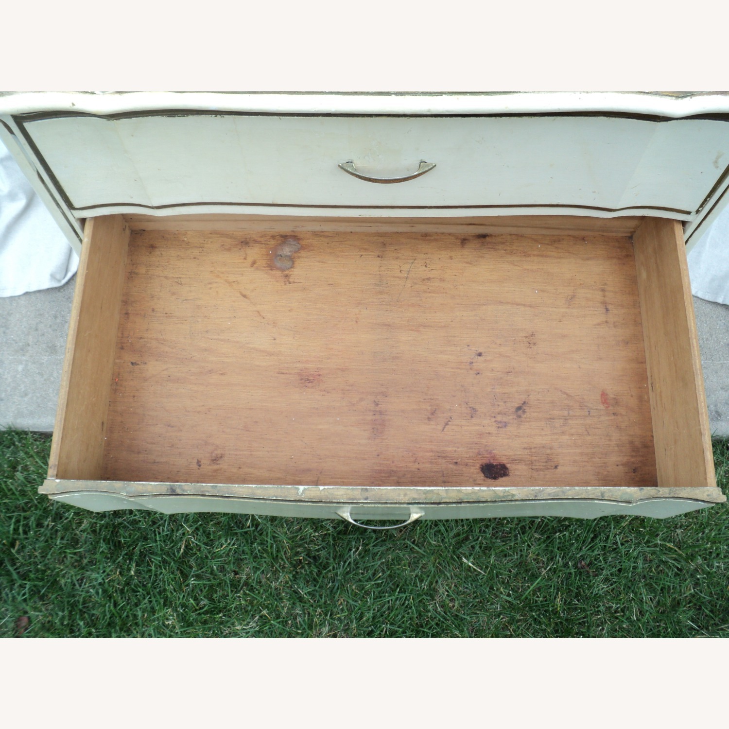 Dixie French Provincial Chest-on-Chest Highboy - image-9