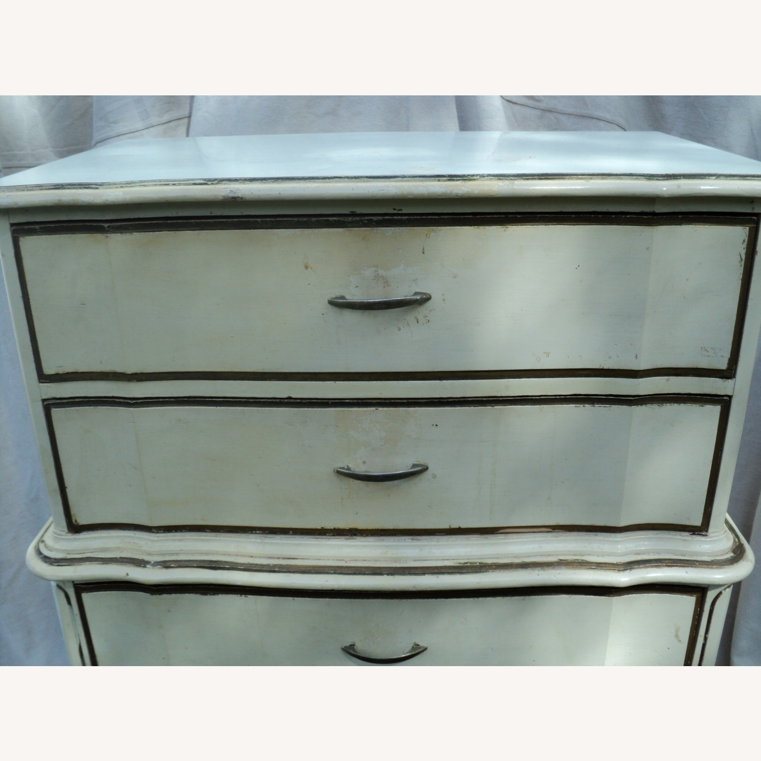 Dixie French Provincial Chest-on-Chest Highboy - image-4