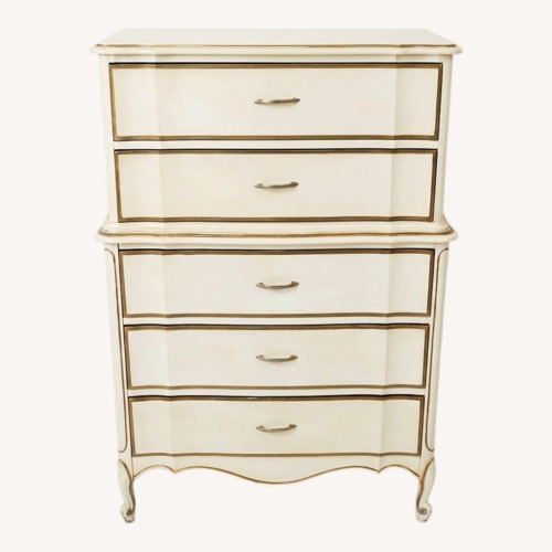Used Dixie French Provincial Chest-on-Chest Highboy for sale on AptDeco