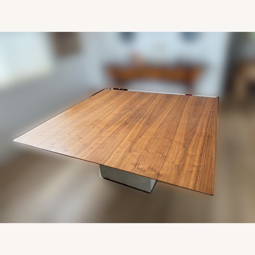 Used "Lastro" Light Brown Wood Veneer Dining Table for sale on AptDeco