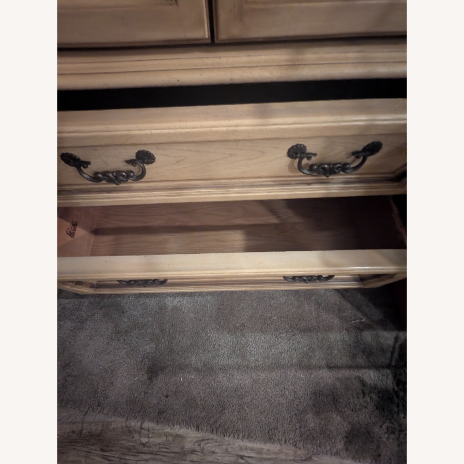 Vintage/Antique Finds Natural Wood Armoire - image-6