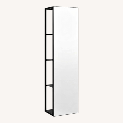 Used Pottery Barn Temple Street Storage Mirror for sale on AptDeco
