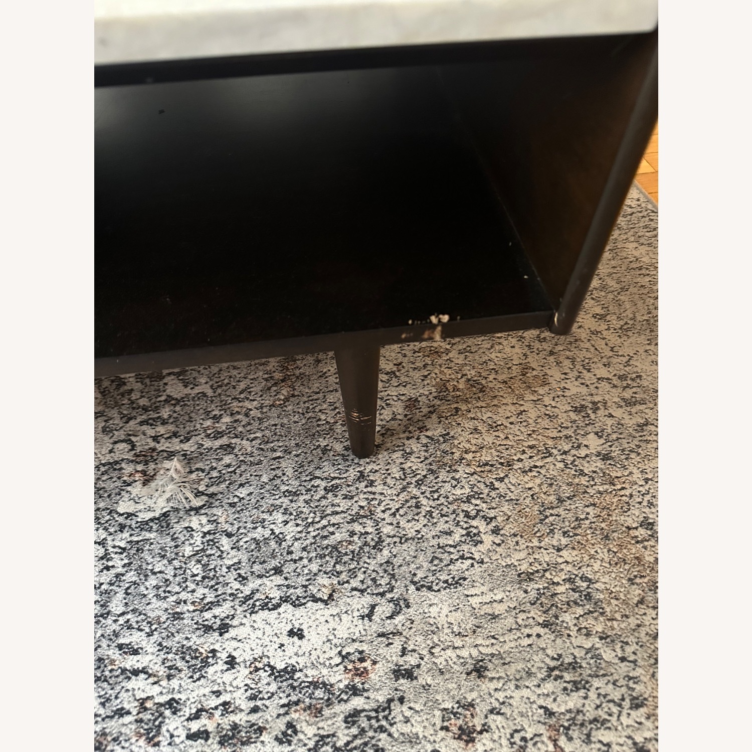 West Elm Mid-Century Dark Brown Wood Coffee Table - image-5