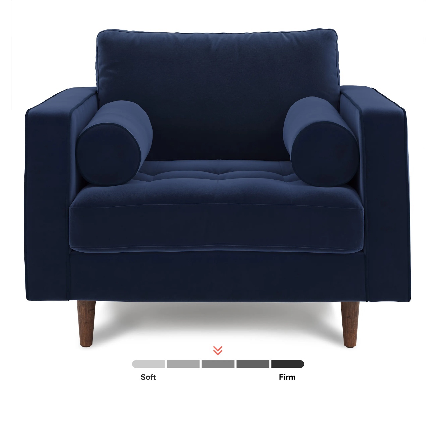 Article Sven Blue Velvet Armchair - image-7