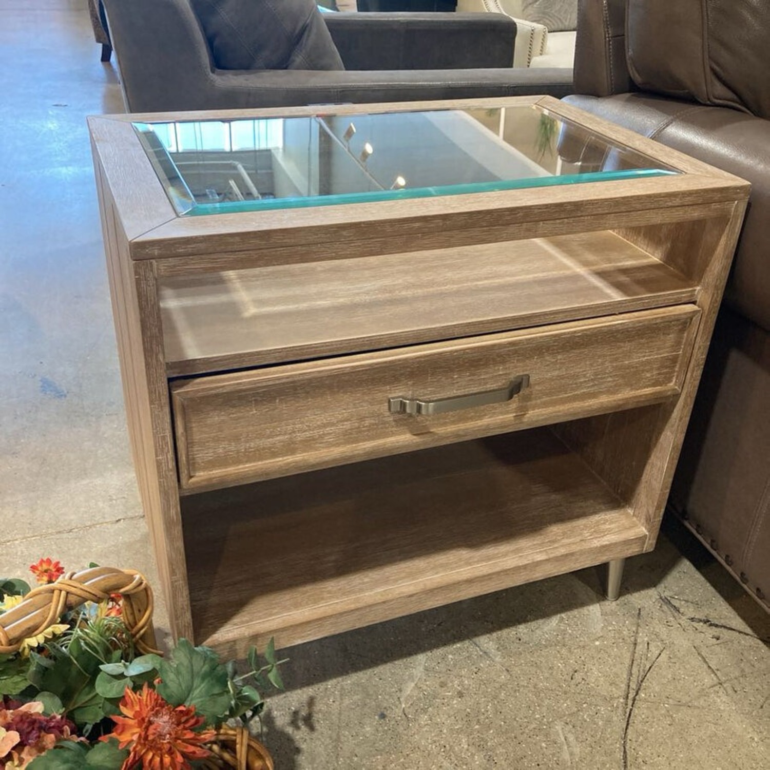 ASPENHOME Maddox Biscotti 1-Drawer Nightstand - image-2