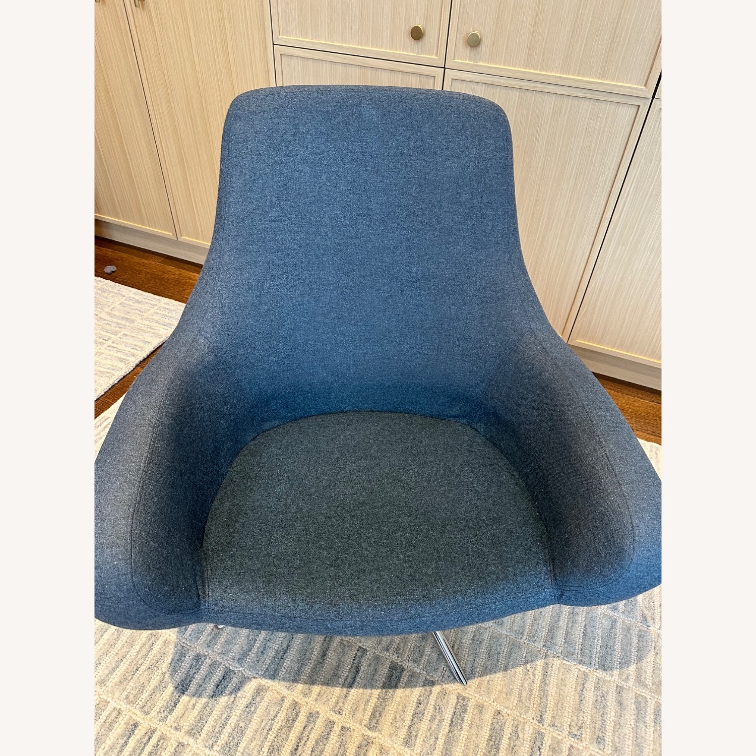 Design Within Reach Pecora Wool Armchair Set - image-8