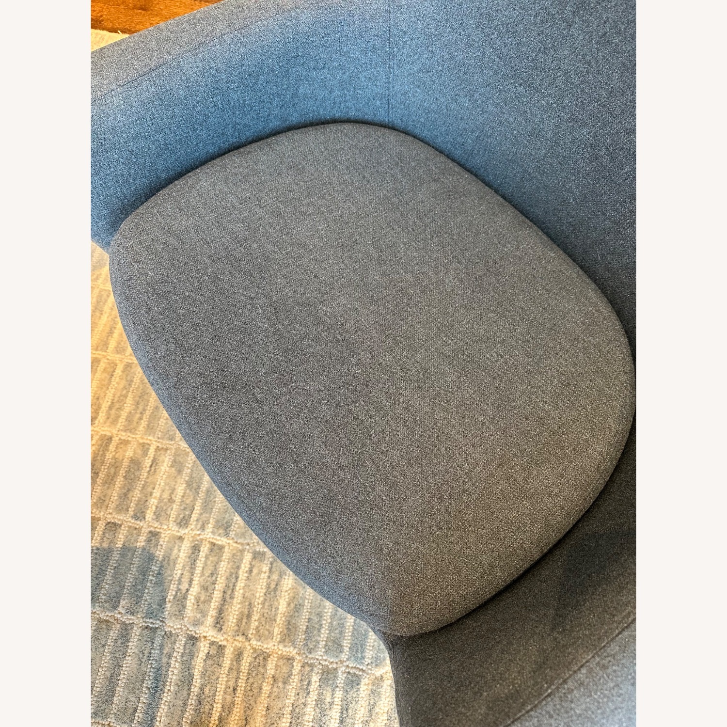 Design Within Reach Pecora Wool Armchair Set - image-12