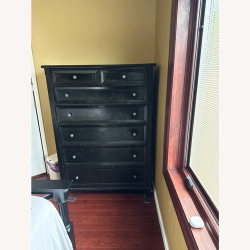 Used Bassett Dark Brown Dresser for sale on AptDeco