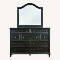Bassett Dark Brown Dresser