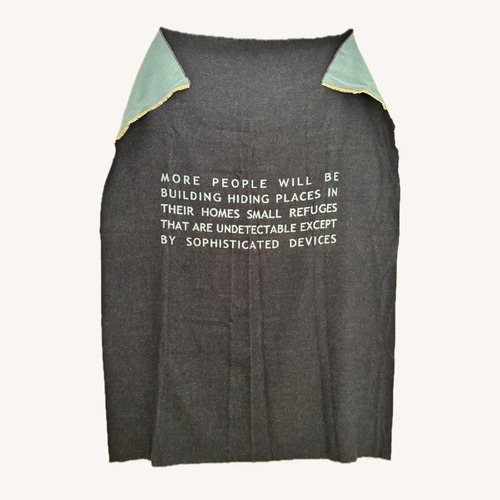 Used Jenny Holzer "Philomene Sabine" Cashmere Blanket for sale on AptDeco