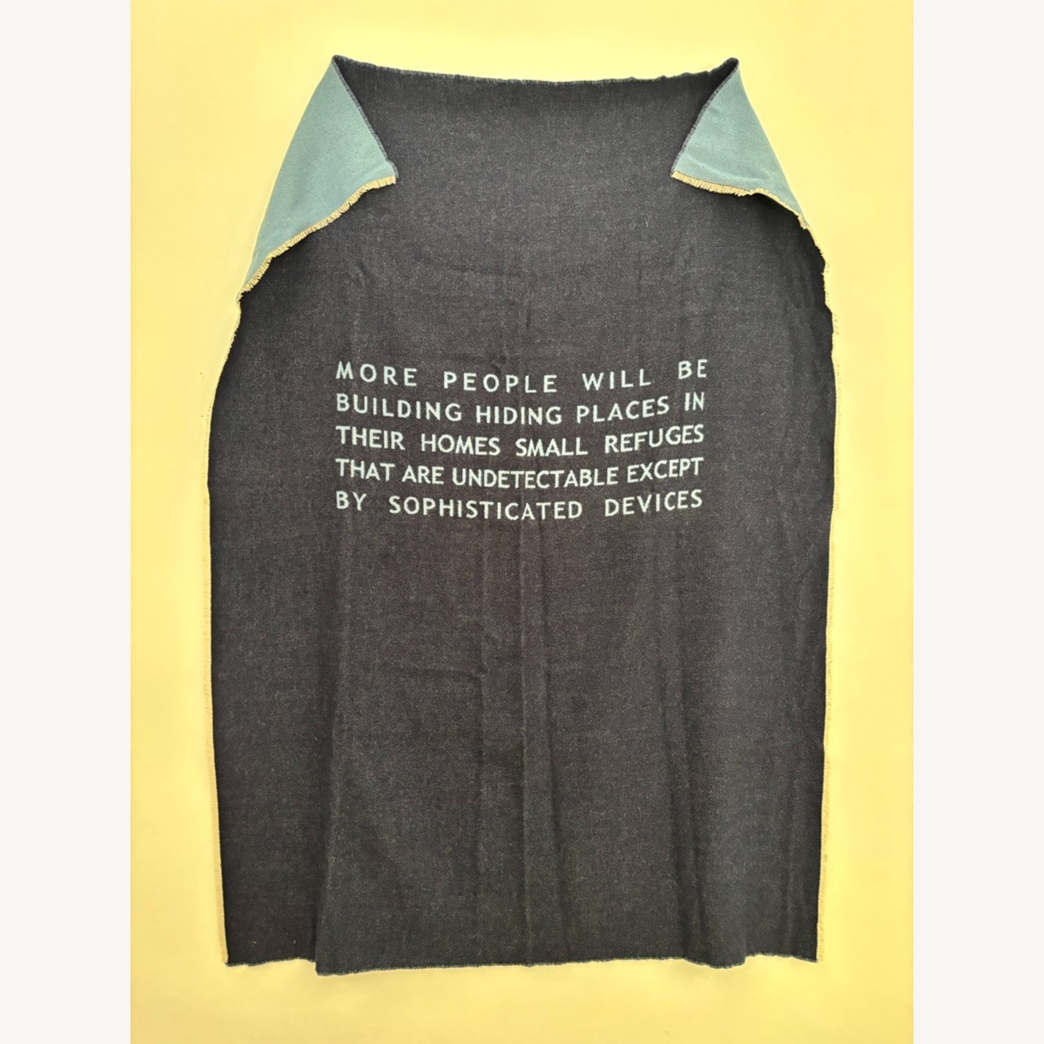 Jenny Holzer "Philomene Sabine" Cashmere Blanket - image-1