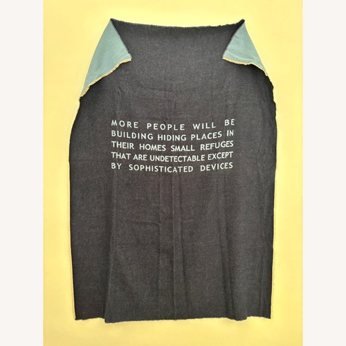 Used Jenny Holzer "Philomene Sabine" Cashmere Blanket for sale on AptDeco