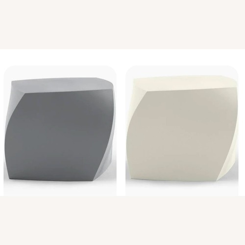 Used Frank Gehry Silver Plastic Side Tables for sale on AptDeco
