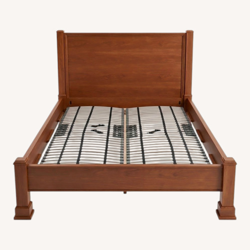 Used Michael's Furniture Company Solid Wood Queen Bed for sale on AptDeco