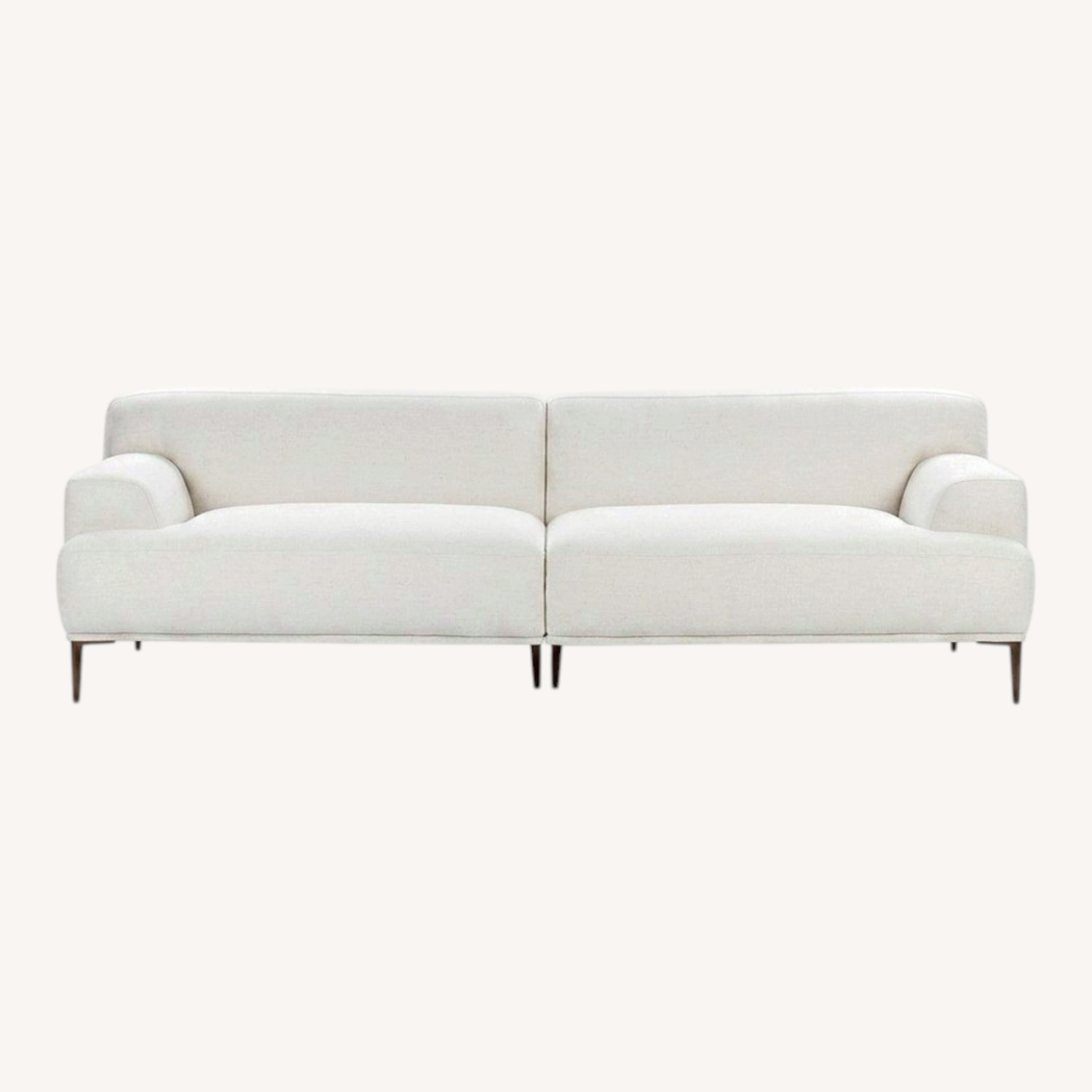 Article Abisko White Fabric 3+ Seater Sofa - image-0