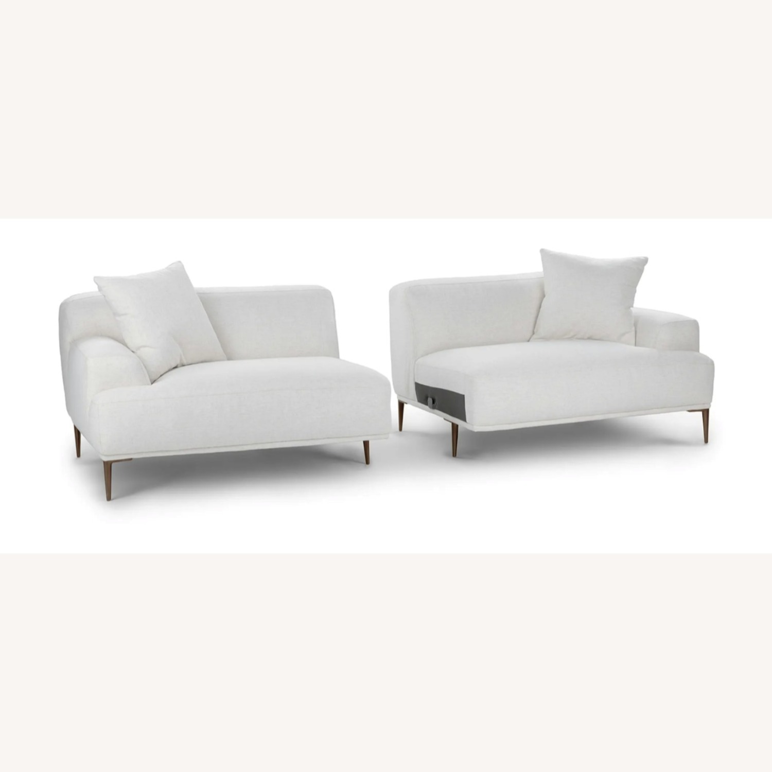 Article Abisko White Fabric 3+ Seater Sofa - image-3