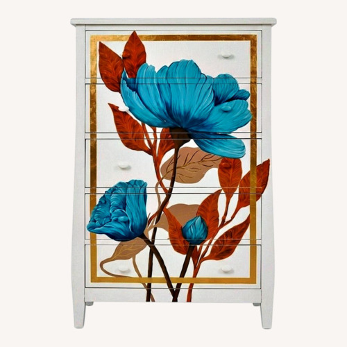 Used Bloom Dresser Floral  Accent Furniture for sale on AptDeco