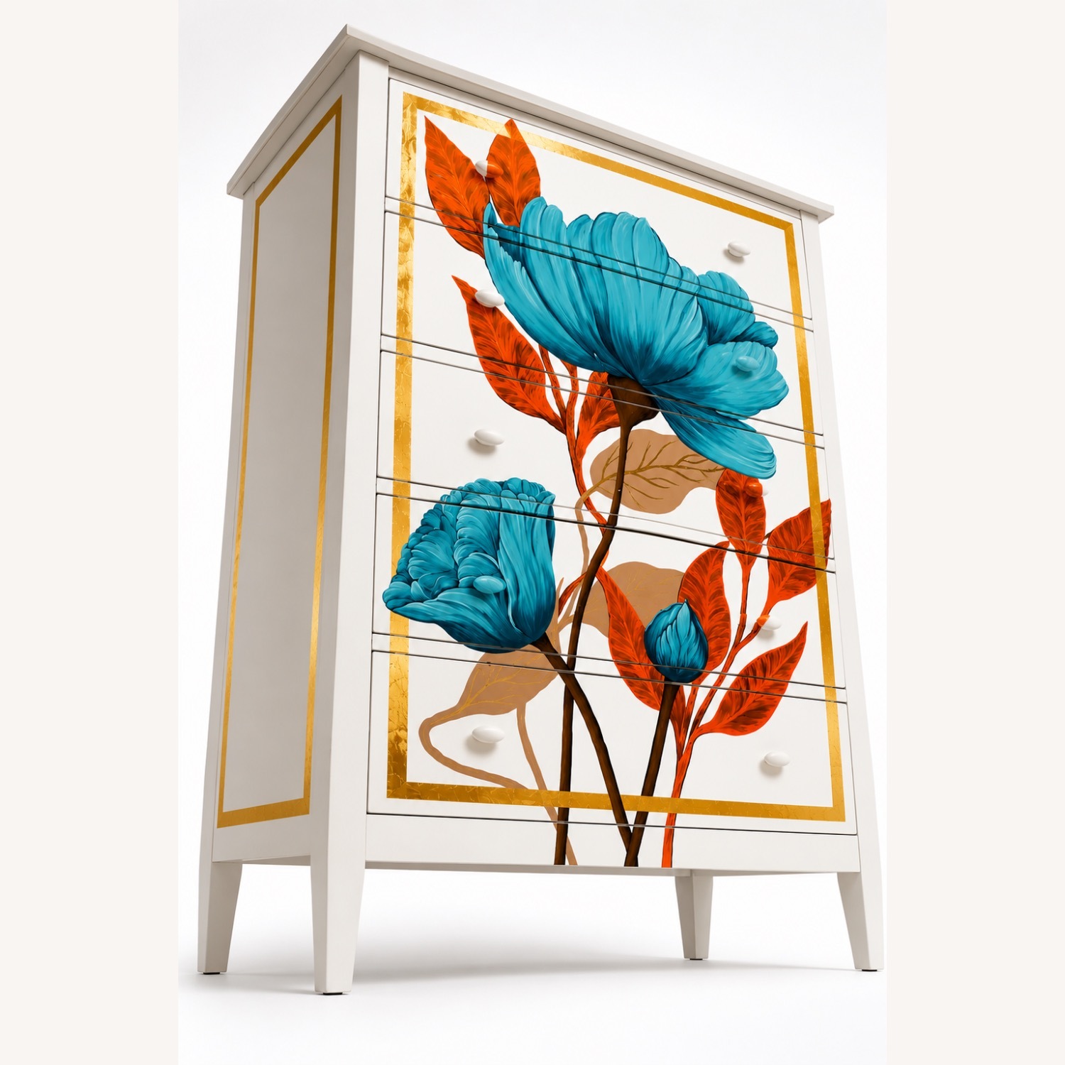 Bloom Dresser Floral  Accent Furniture - image-4
