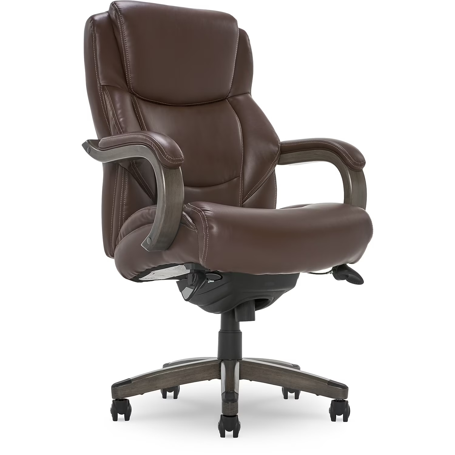 La-Z-Boy Dark Brown Fabric Office Chairs - image-6