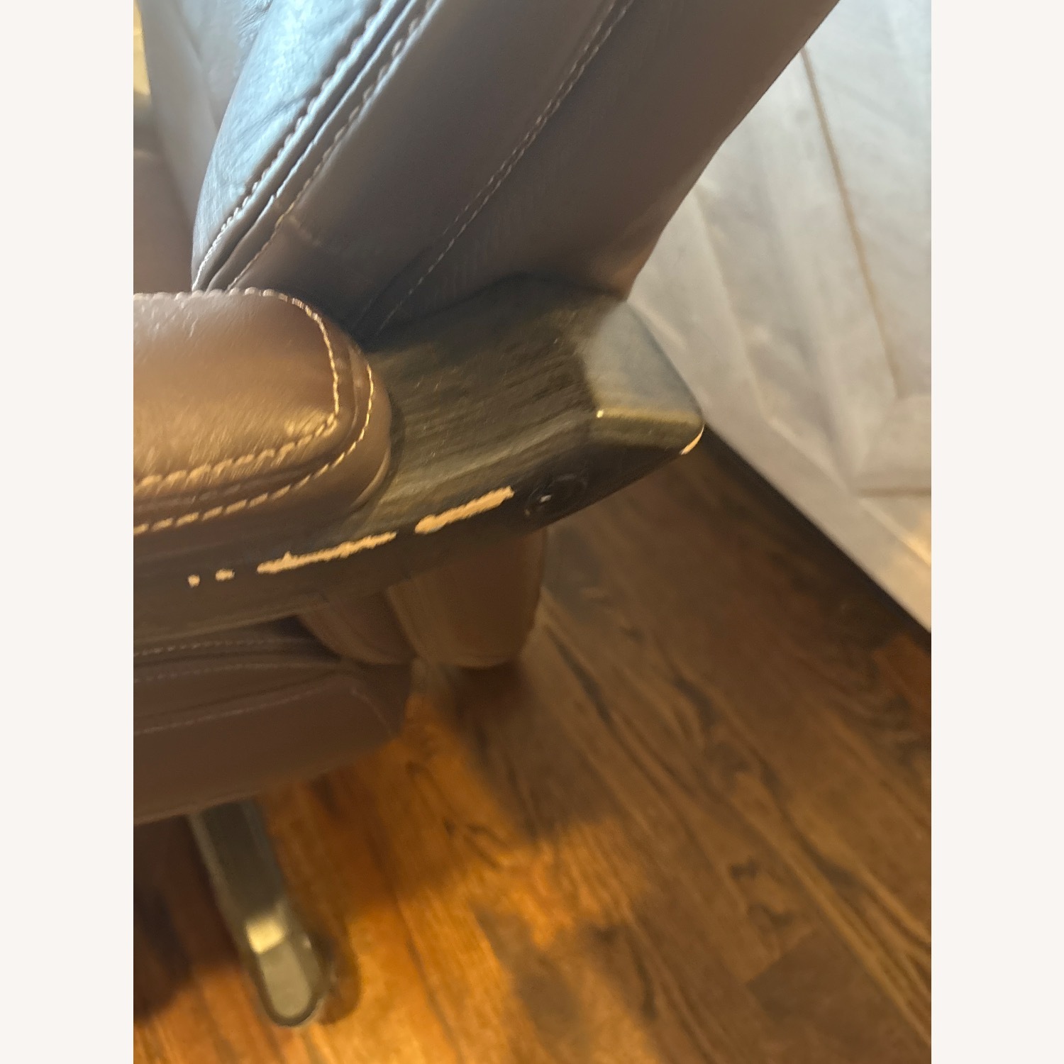 La-Z-Boy Dark Brown Fabric Office Chairs - image-5