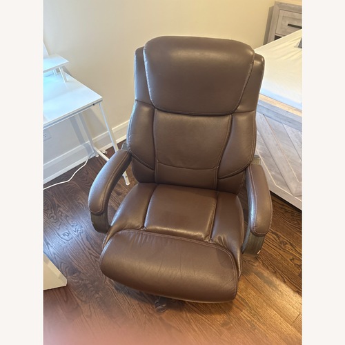 Used La-Z-Boy Dark Brown Fabric Office Chairs for sale on AptDeco