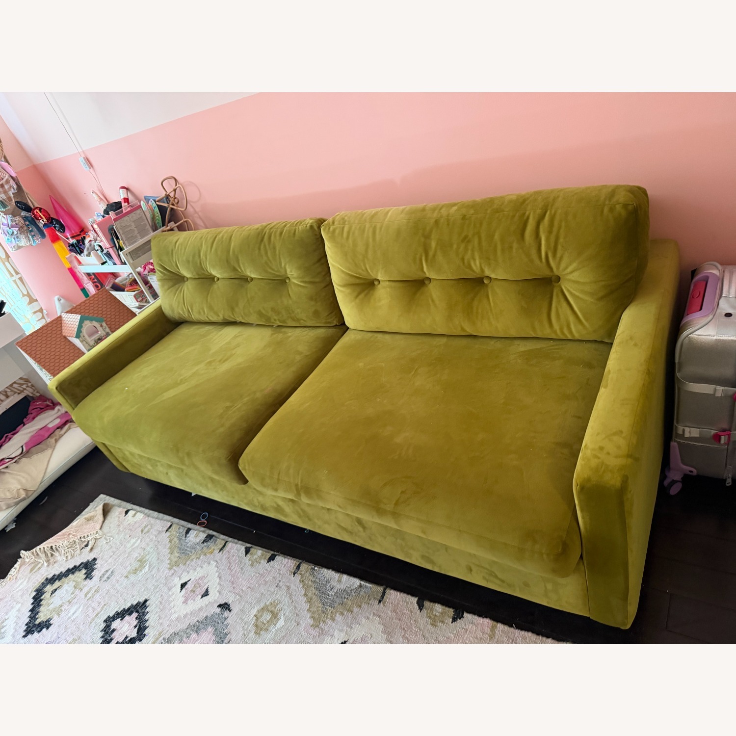 Joybird  Hopson Sleeper Sofa Royale Apple - image-2