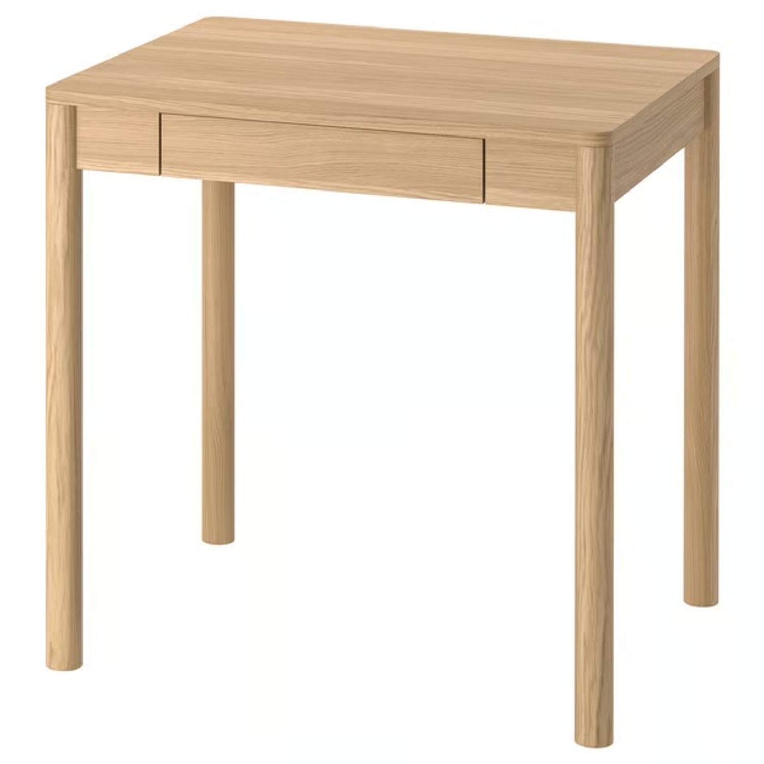 IKEA Tonstad Light Brown Wood Veneer Desk - image-4