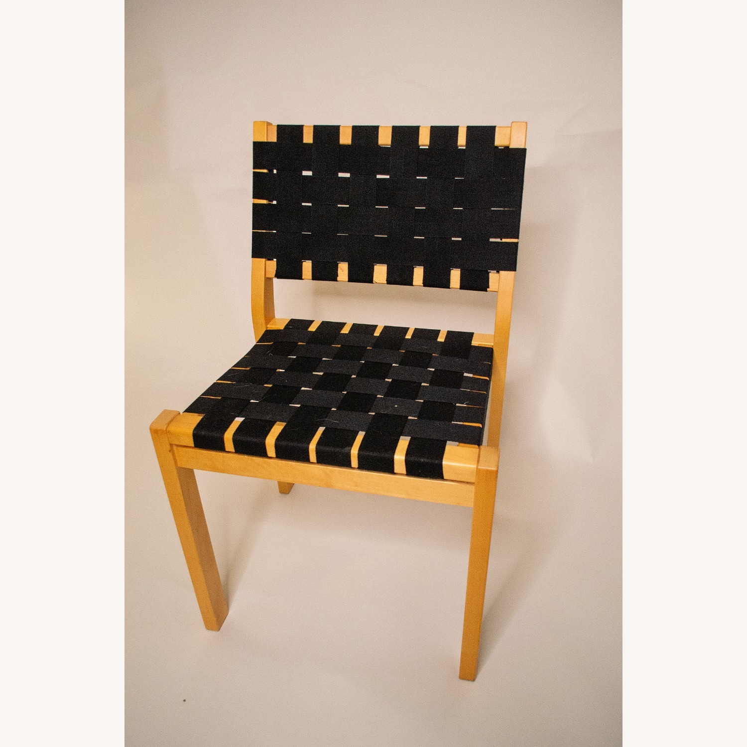 Artek USA Alvar Aalto Natural Wood Dining Chairs - image-1