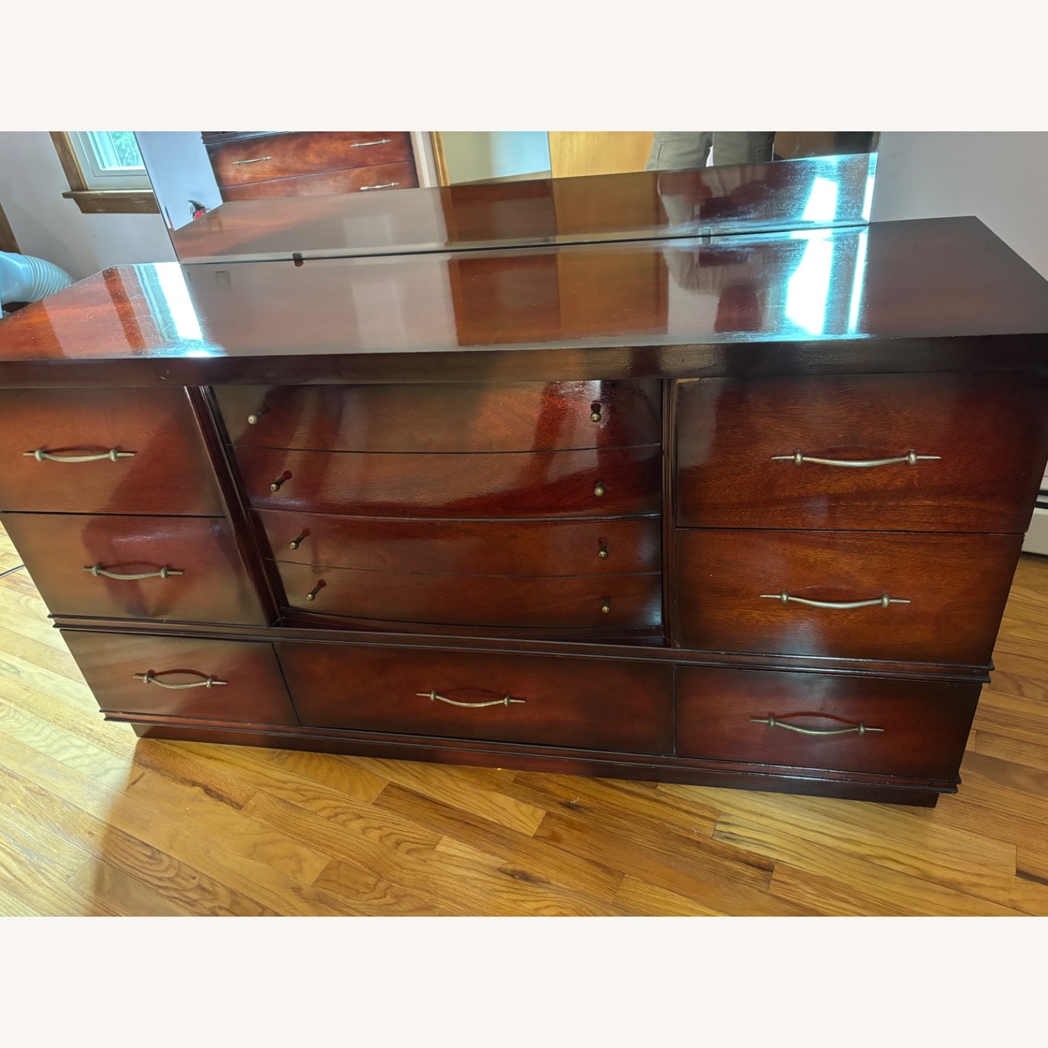 Dixie Furniture Company Mahogany Dresser - image-11