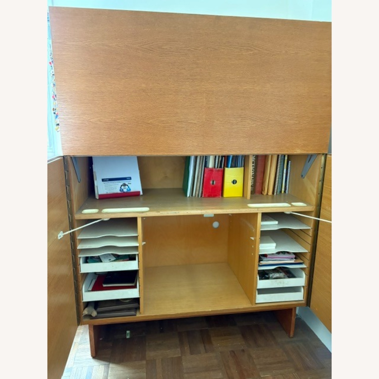 Mid Century German Thoylo Folding Desk - image-3