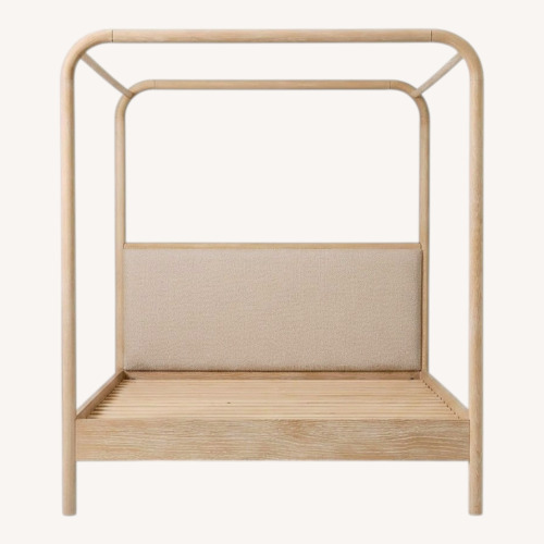 Used West Elm Gansevoort Canopy Bed for sale on AptDeco