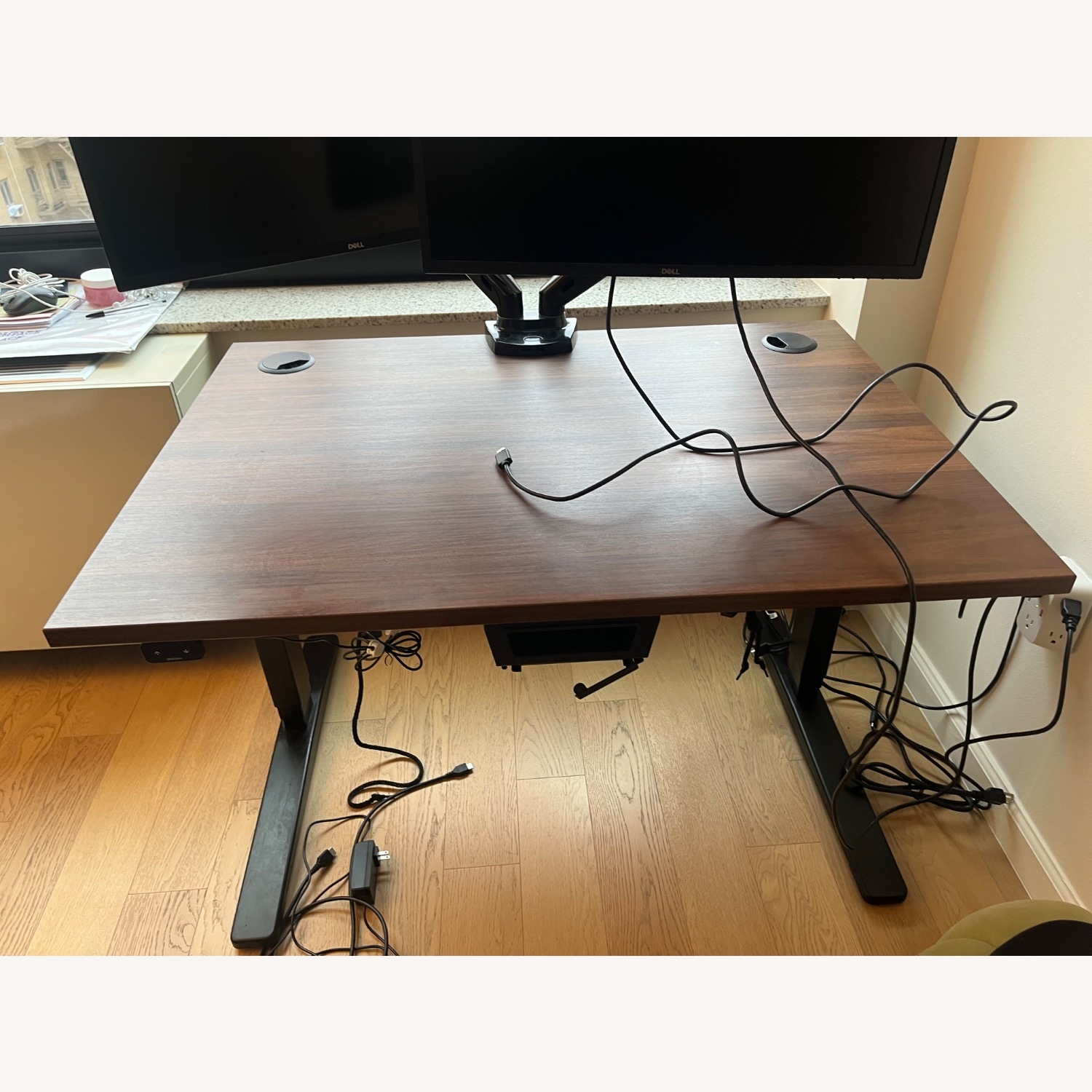Uplift Standing Desk Walnut - image-8
