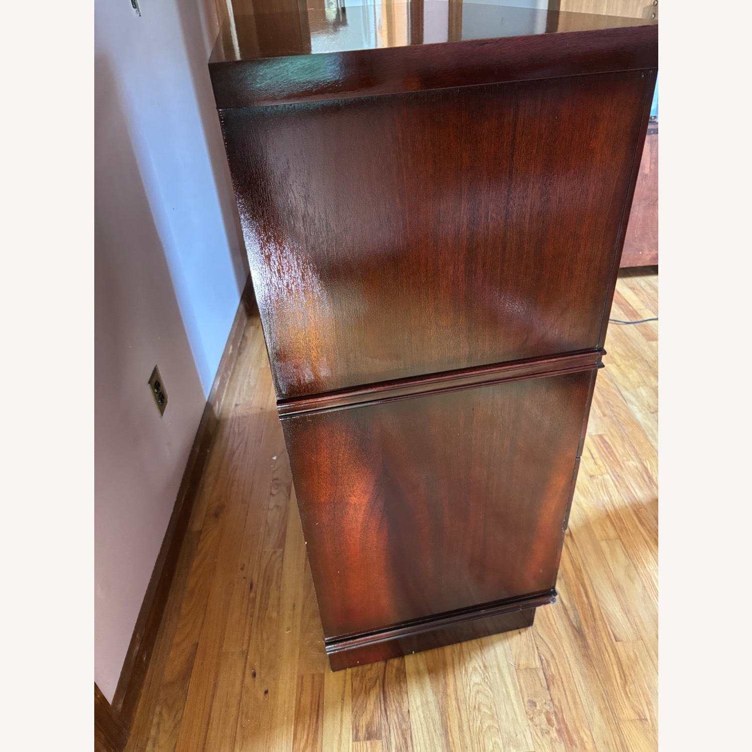 Dixie Furniture Company Mahogany Finish Dresser - image-16