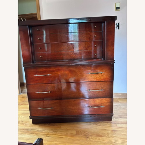 Used Dixie Furniture Company Mahogany Finish Dresser for sale on AptDeco