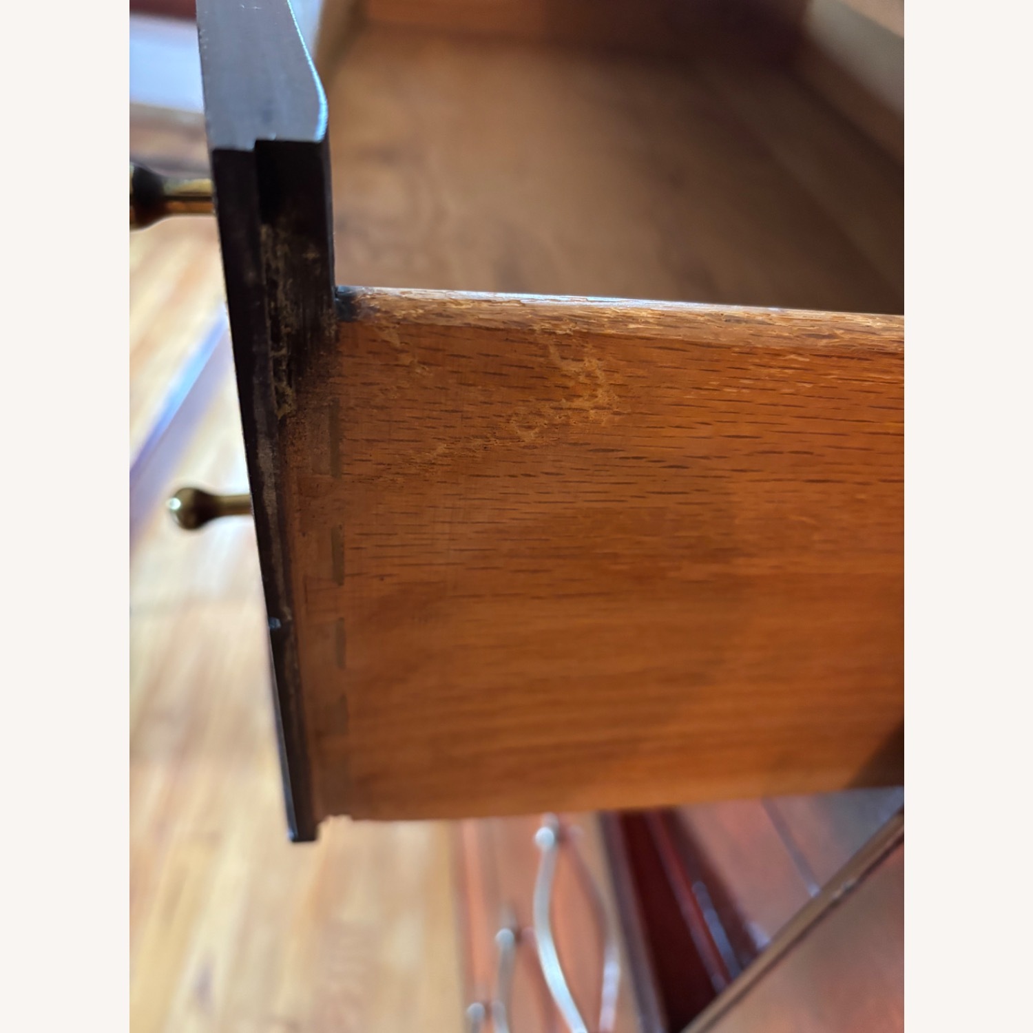 Dixie Furniture Company Mahogany Finish Dresser - image-14