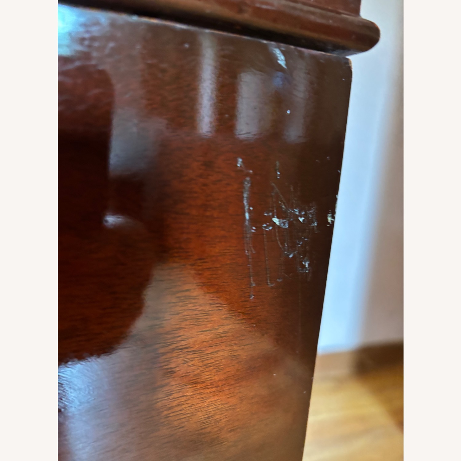 Dixie Furniture Company Mahogany Finish Dresser - image-7