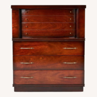 Dixie Furniture Company Mahogany Finish Dresser