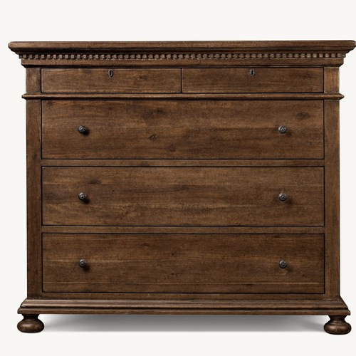 Used Restoration Hardware St. James 5-Drawer Dresser for sale on AptDeco
