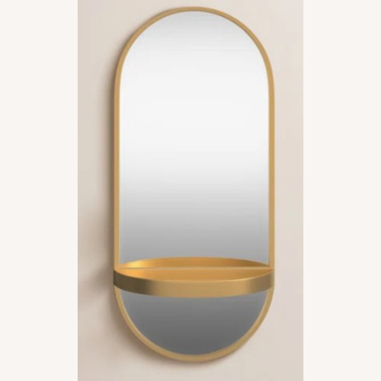 Amazon Set of 2 Decorative Mirrors and Shelf - image-3