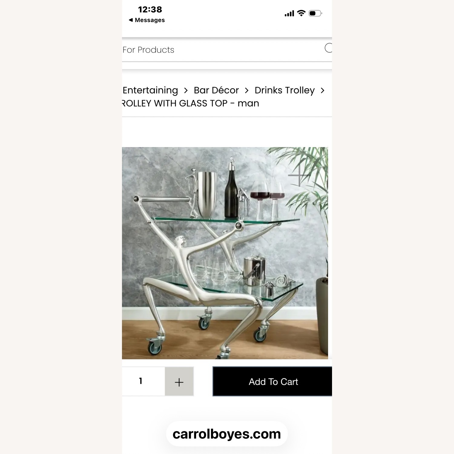 Man Walks into a Bar Cart  - image-5