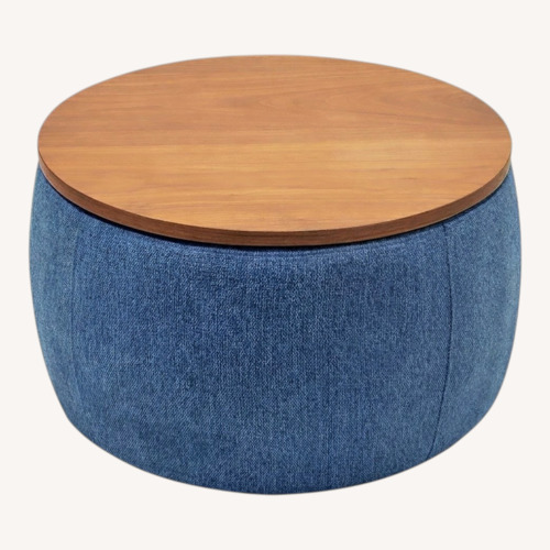 Used Blue Fabric Chest for sale on AptDeco